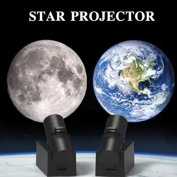 Проекционная Светодиодная лампа 2 В 1 на Землю Star Projector Light Atsphere Room Projector Decor Night Светодиодные Огни Планеты Night R8g8
