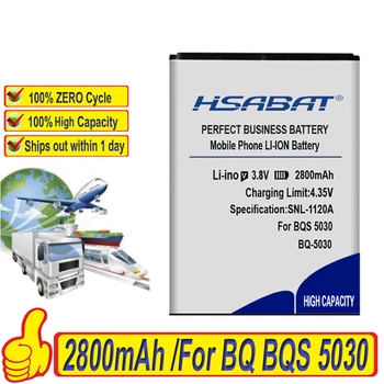 Лучший бренд 100% Новый 2800 мАч BQ-5030 Аккумулятор для BQ Mobile BQS 5030 BQ5030 BQ 5030 BQS5030 BQS-5030 Аккумуляторы